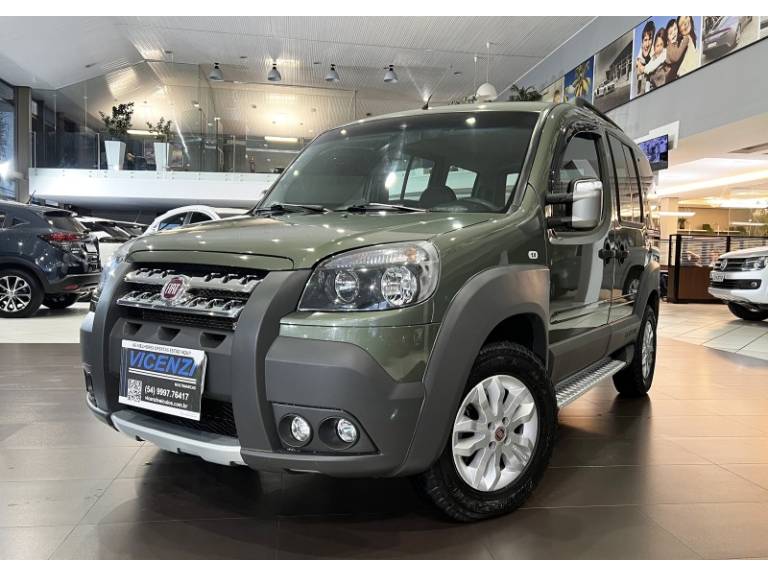 FIAT - DOBLÓ - 2014/2015 - Verde - R$ 68.800,00