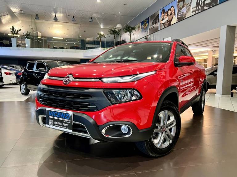 FIAT - TORO - 2021/2021 - Vermelha - R$ 121.800,00