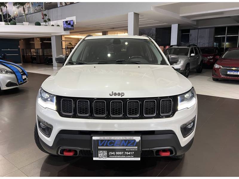 JEEP - COMPASS - 2016/2017 - Branca - Sob Consulta