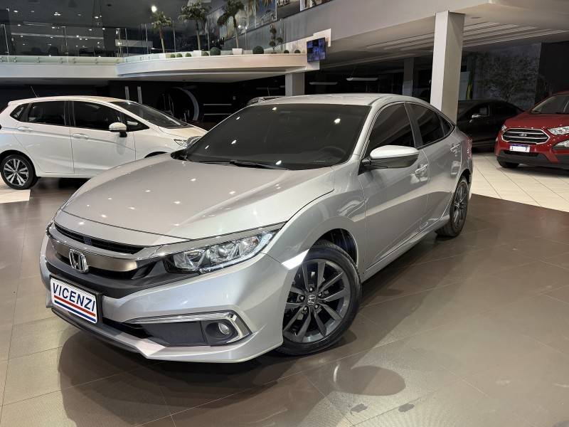 HONDA - CIVIC - 2020/2021 - Prata - R$ 125.000,00