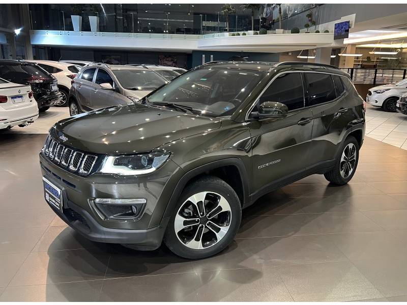 JEEP - COMPASS - 2017/2018 - Verde - R$ 96.900,00