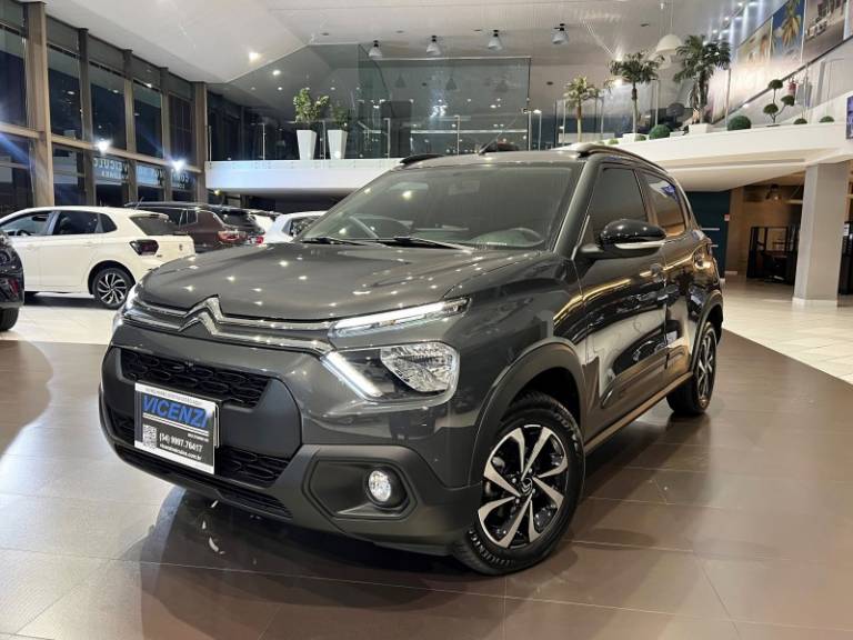 CITROËN - C3 - 2023/2023 - Cinza - R$ 82.900,00