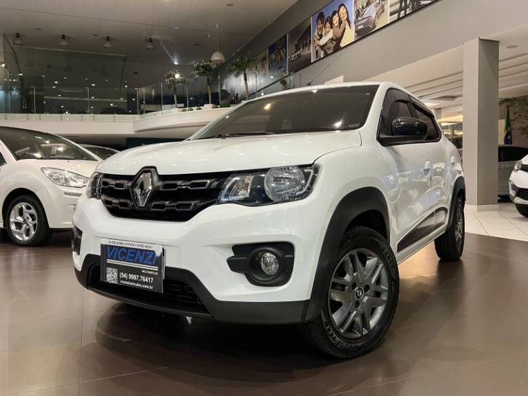 RENAULT - KWID - 2020/2021 - Branca - R$ 48.800,00