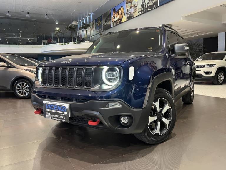 JEEP - RENEGADE - 2019/2020 - Azul - R$ 102.800,00